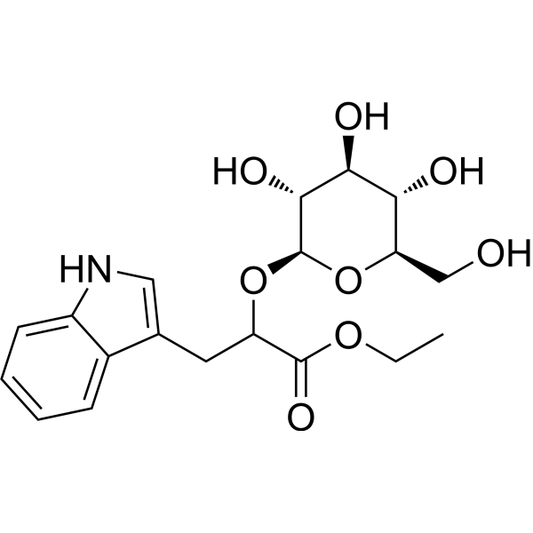 Indole-3-lactate-O-β-D-glucopyranoside 143884-93-9